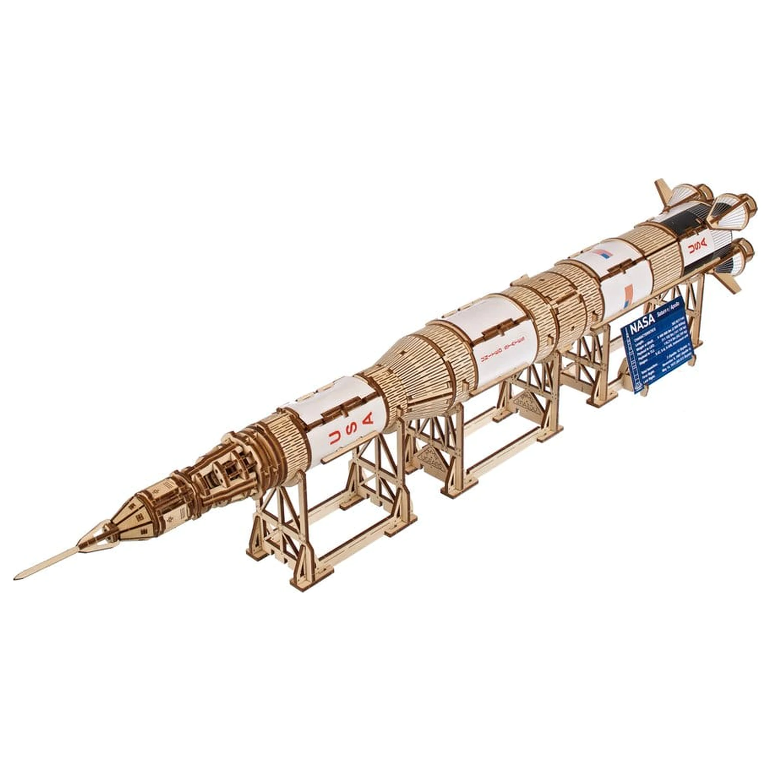 NASA 3D Wooden Puzzle Saturn V product photo