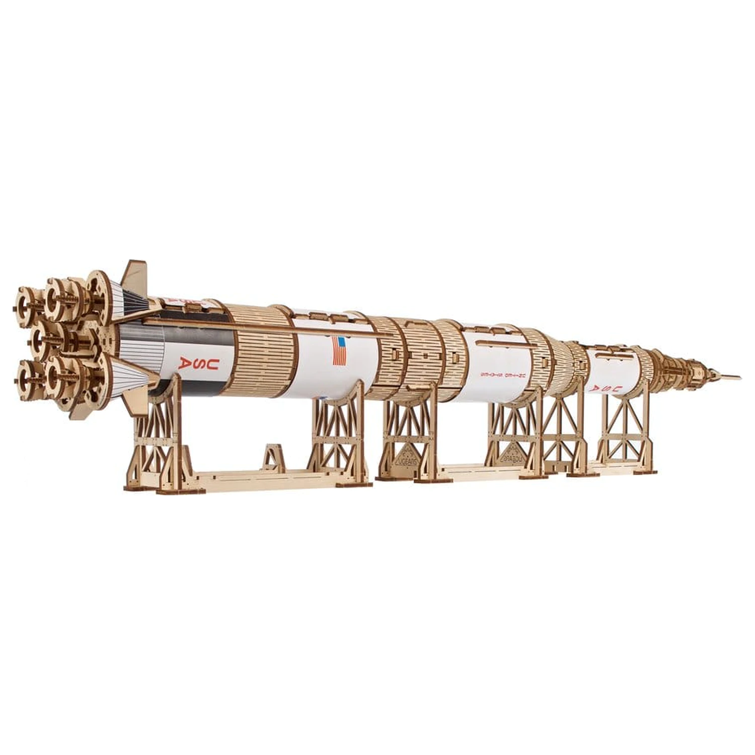 NASA 3D Wooden Puzzle Saturn V product photo