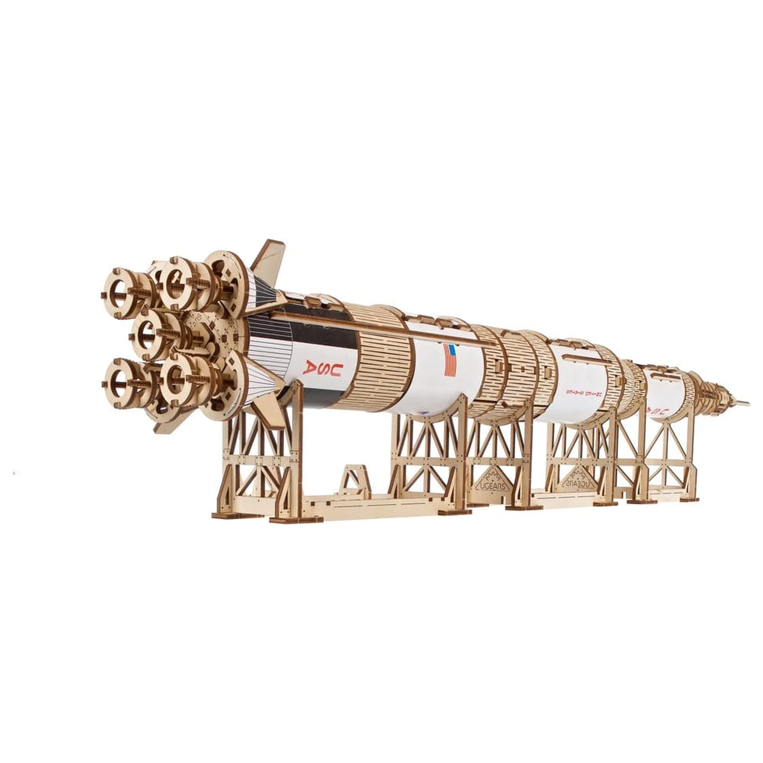 NASA 3D Wooden Puzzle Saturn V product photo