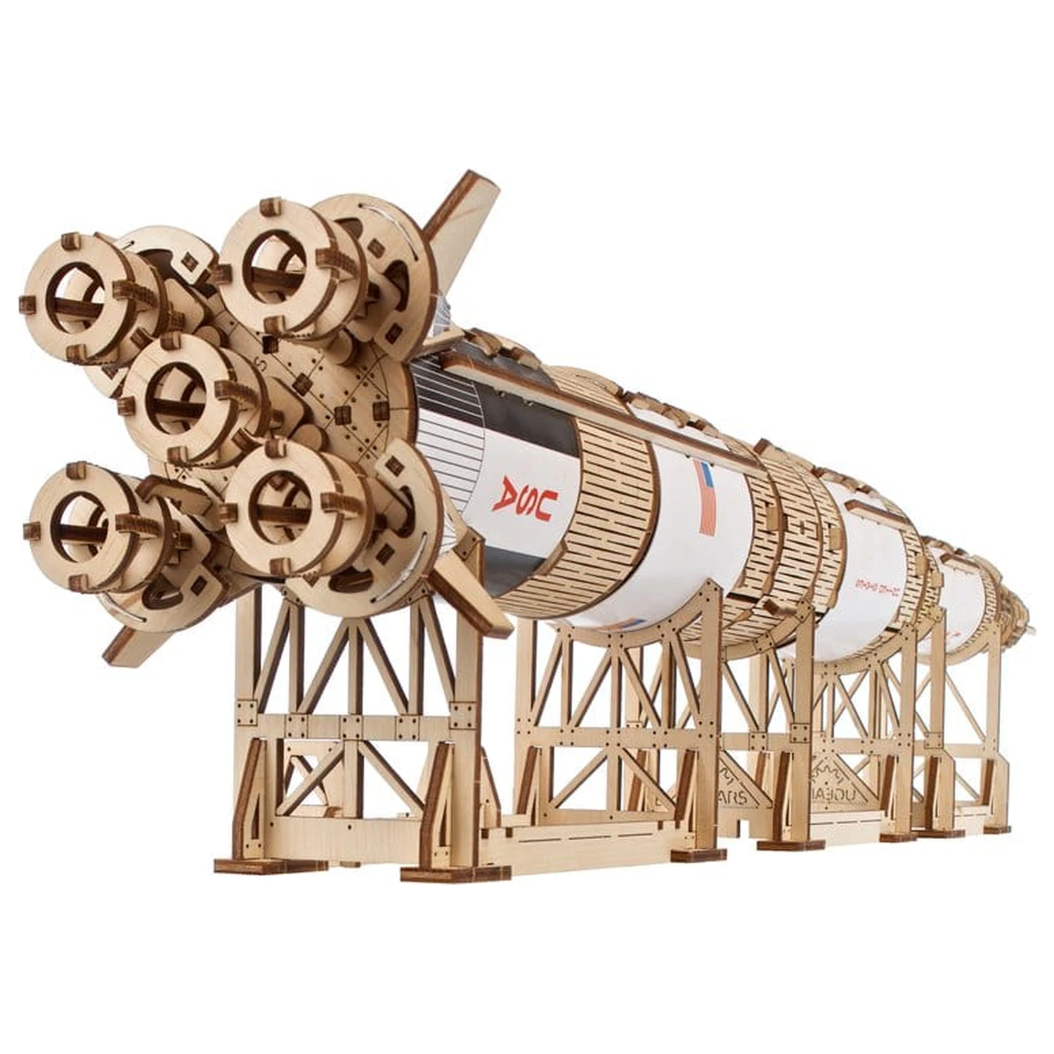 NASA 3D Wooden Puzzle Saturn V product photo