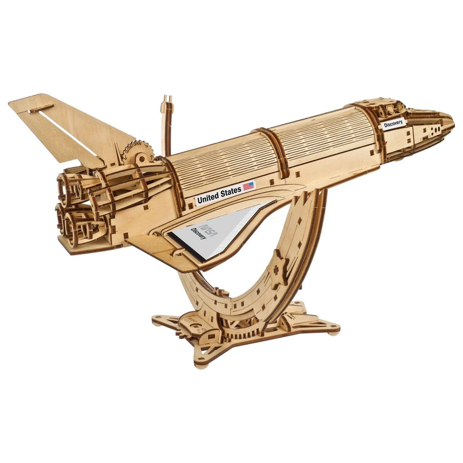 NASA 3D Wooden Puzzle Space Shuttle Discovery product photo