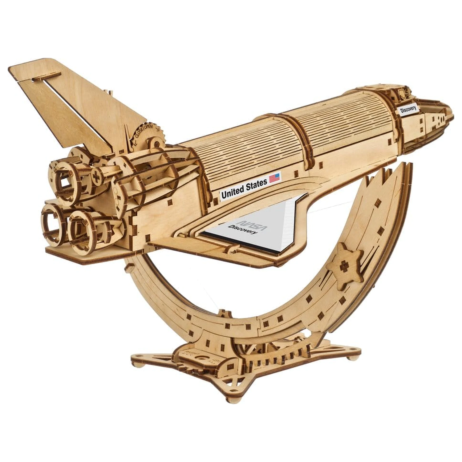 NASA 3D Wooden Puzzle Space Shuttle Discovery product photo