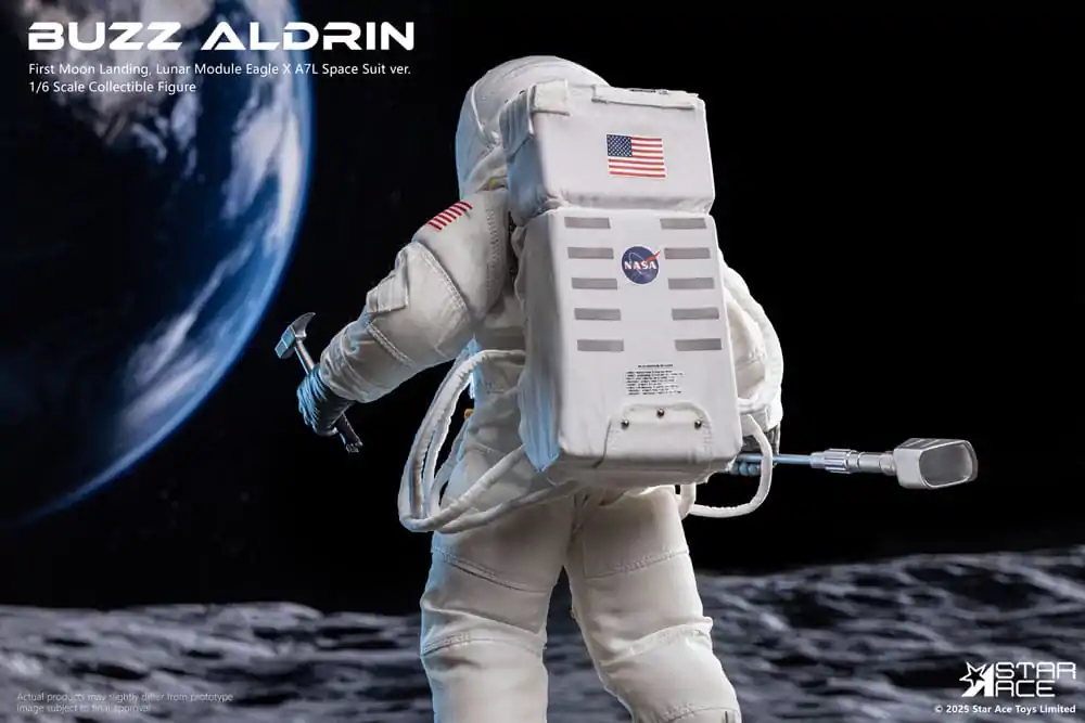 NASA Apollo 11 Action Figure 1/6 Buzz Aldrin 30 cm  product photo