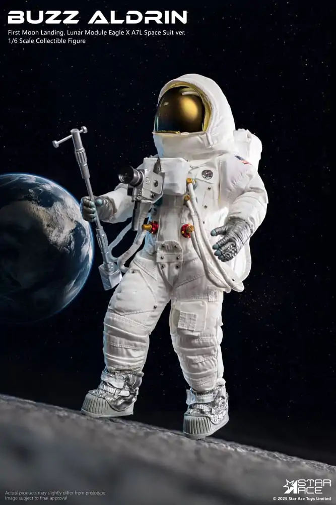 NASA Apollo 11 Action Figure 1/6 Buzz Aldrin 30 cm  product photo