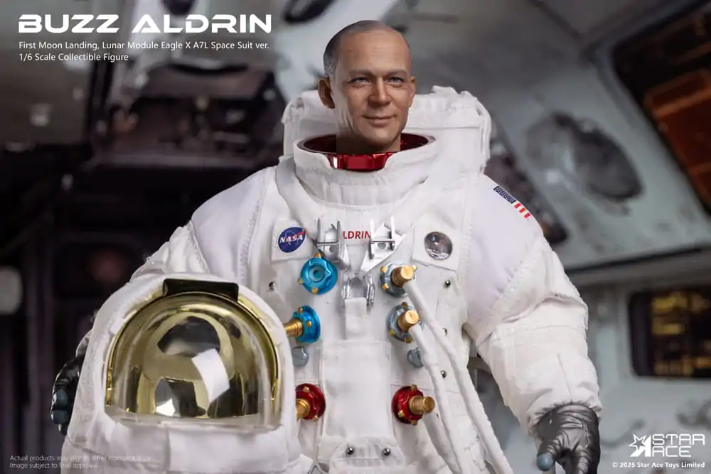 NASA Apollo 11 Action Figure 1/6 Buzz Aldrin 30 cm  product photo