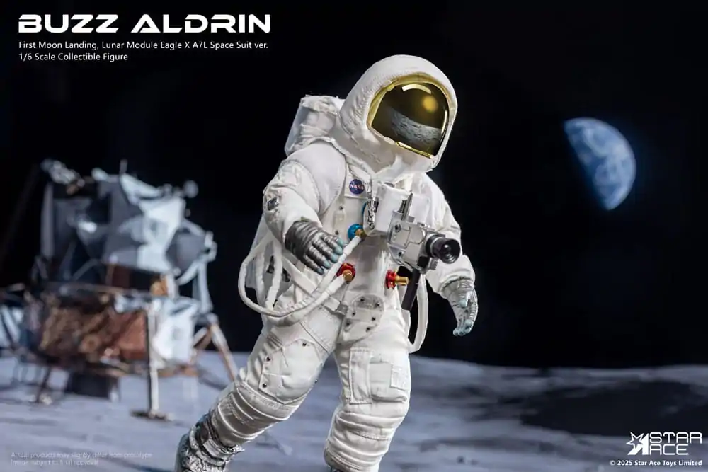 NASA Apollo 11 Action Figure 1/6 Buzz Aldrin 30 cm  product photo