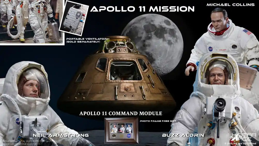 NASA Apollo 11 Action Figure 1/6 Buzz Aldrin 30 cm  product photo