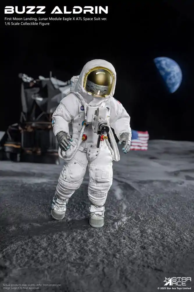 NASA Apollo 11 Action Figure 1/6 Buzz Aldrin 30 cm  product photo