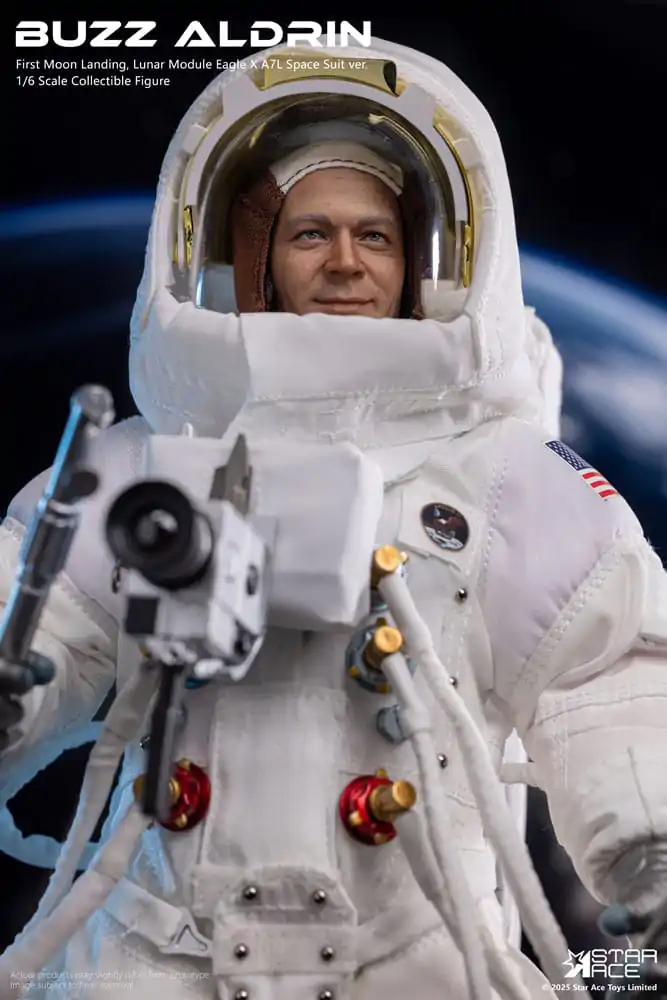 NASA Apollo 11 Action Figure 1/6 Buzz Aldrin 30 cm  product photo
