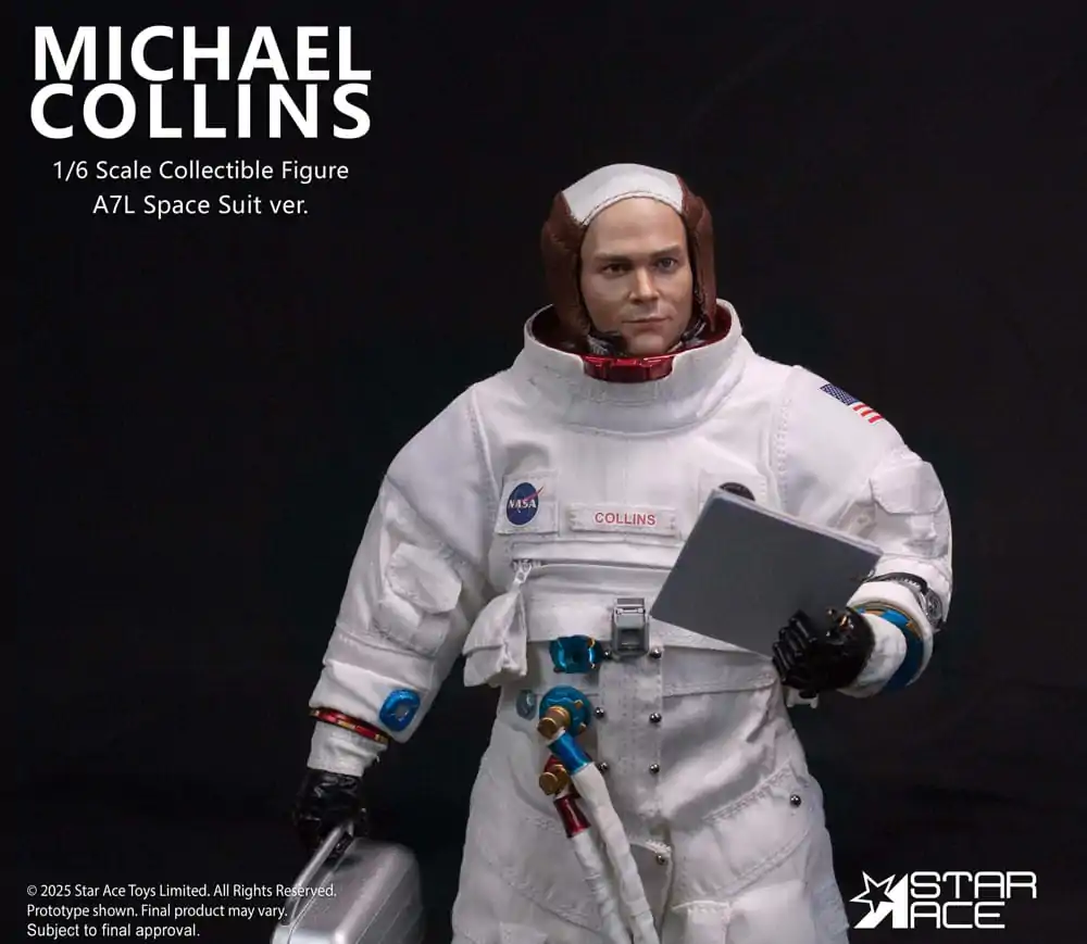 NASA Apollo 11 Action Figure 1/6 Michael Collins 30 cm product photo