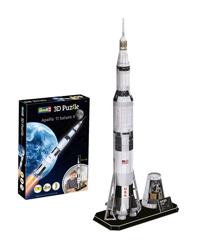 NASA 3D Puzzle Apollo 11 Saturn V 81 cm product photo