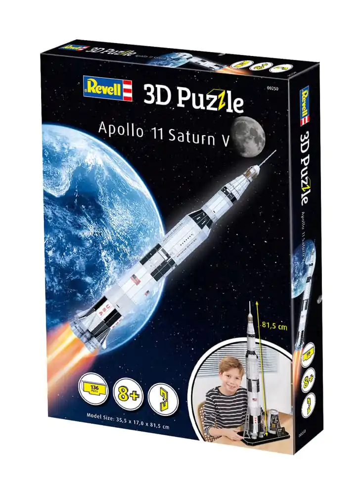 NASA 3D Puzzle Apollo 11 Saturn V 81 cm product photo