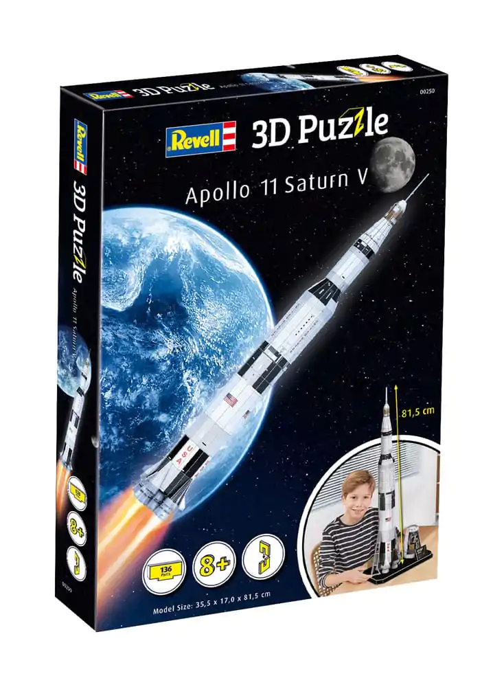 NASA 3D Puzzle Apollo 11 Saturn V 81 cm product photo