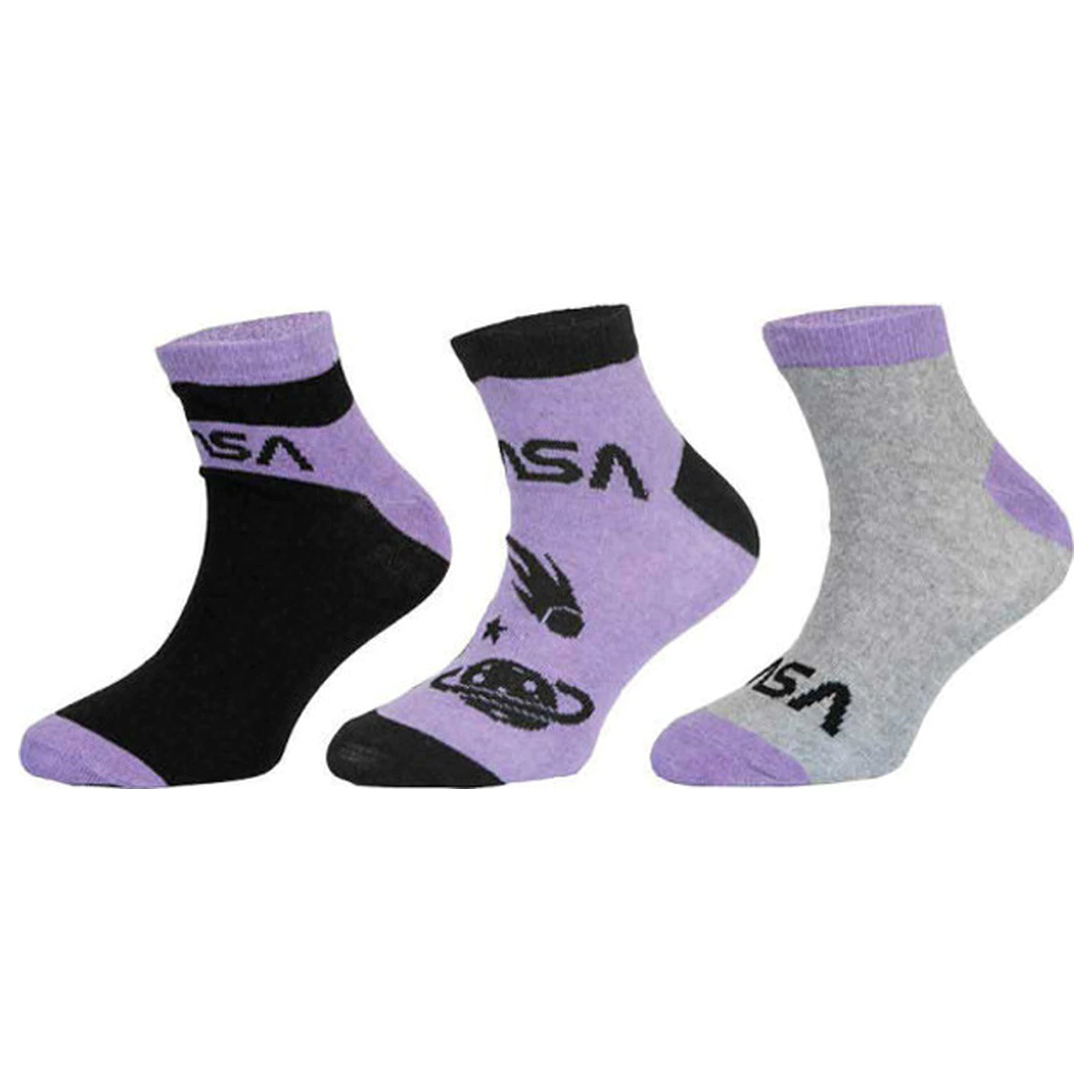 NASA Blazing Star Kids Secret Socks 23/26 product photo