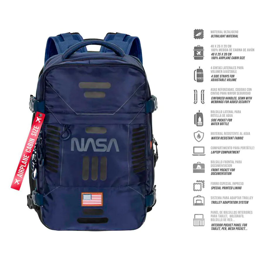 NASA Spaceship backpack 40cm termékfotó