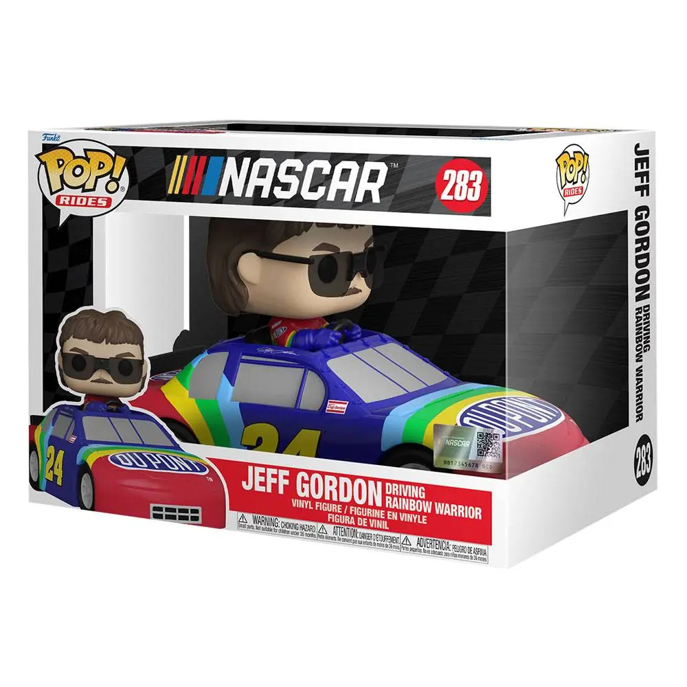 NASCAR POP! Rides Super Deluxe Vinyl Figure Jeff Gordon (Rainbow Warrior) 15 cm product photo
