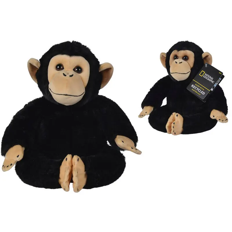 National Geographic Chimpance plush toy 25cm product photo