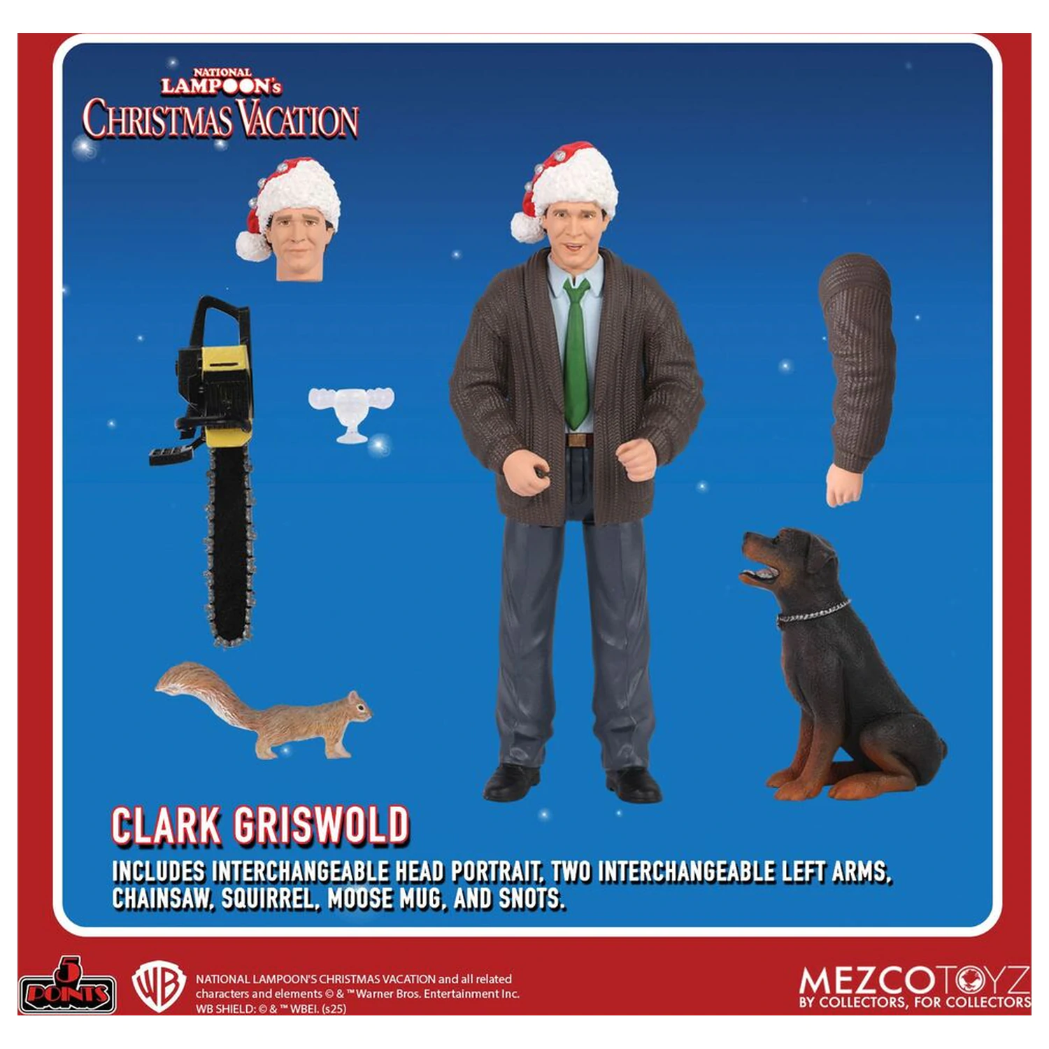 National Lampoon´s Christmas Vacation Clark Griswold figure 10cm product photo
