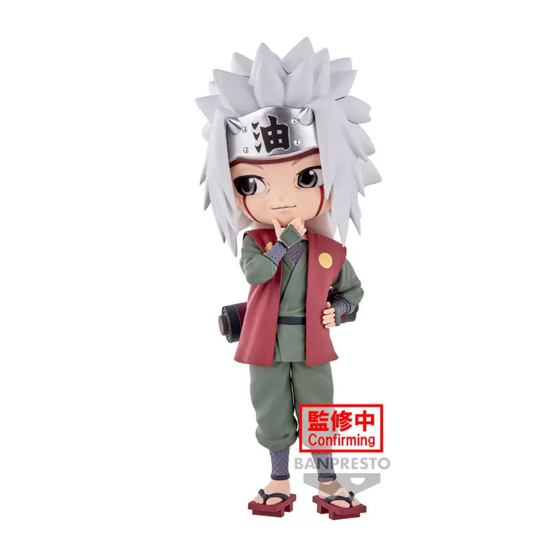 Naruto Shippuden Q Posket PVC Statue Jiraiya 14 cm product photo