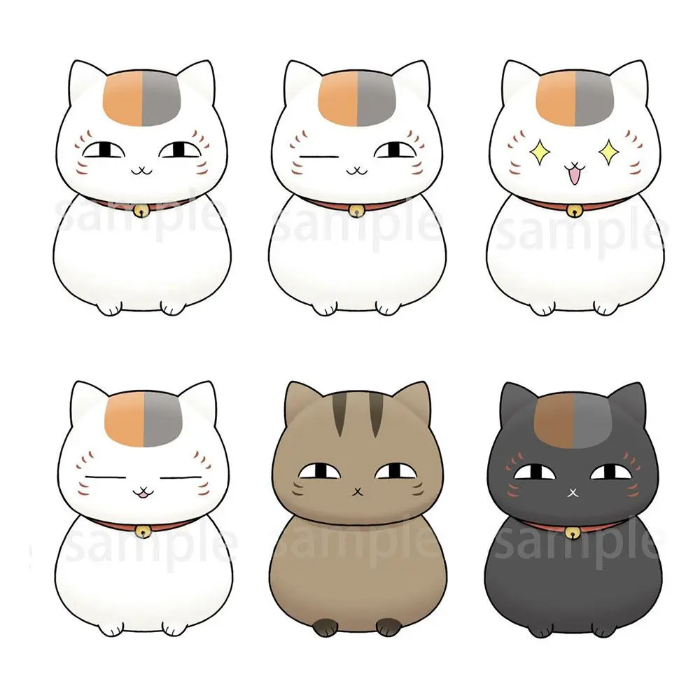 Natsume's Book of Friends Chokorin Mascot Series Trading Figure 6-Pack 5 cm product photo