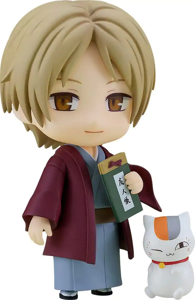 Natsume Yujin-cho Nendoroid Action Figure Takashi Natsume & Nyanko Sensei: Traditional Clothing Ver. 10 cm termékfotó