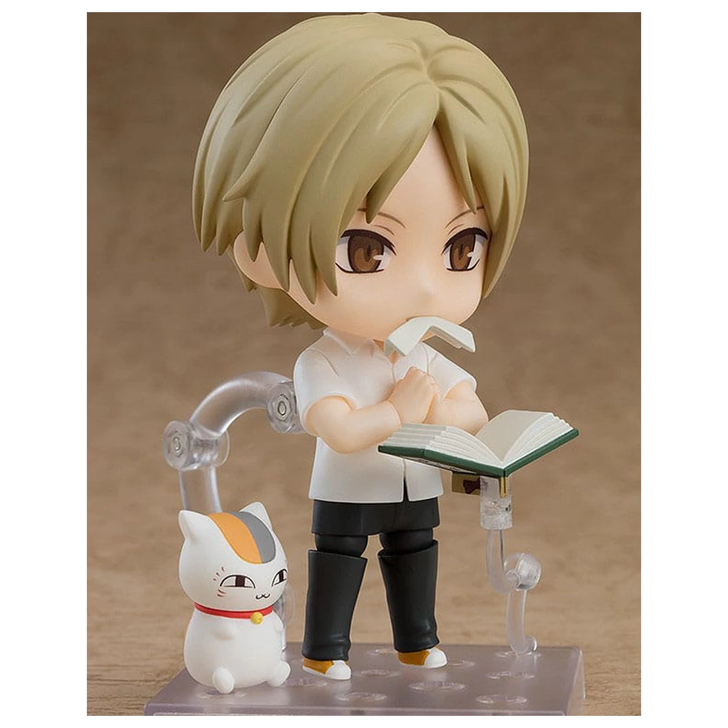 Natsume Yujin-cho Nendoroid Action Figure Takashi Natsume & Nyanko Sensei 10 cm product photo