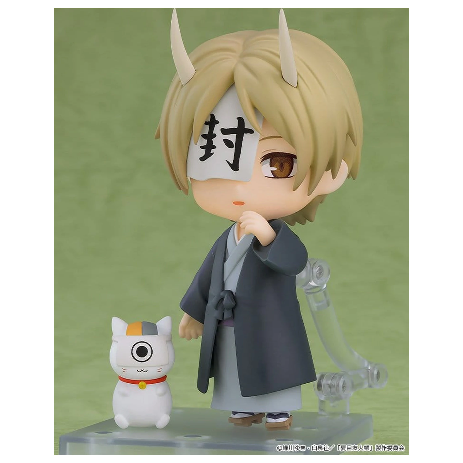 Natsume Yujin-cho Nendoroid Basic Action Figure Takashi Natsume & Nyanko Sensei: Ceremonial Ver. 10 cm product photo