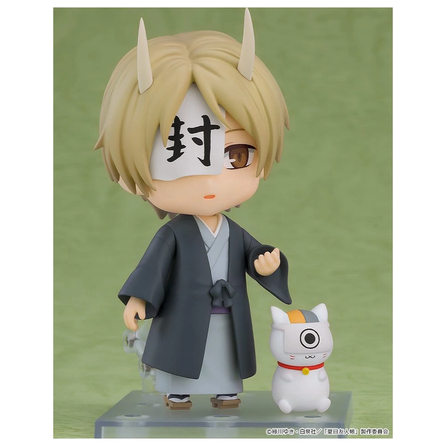 Natsume Yujin-cho Nendoroid Basic Action Figure Takashi Natsume & Nyanko Sensei: Ceremonial Ver. 10 cm product photo