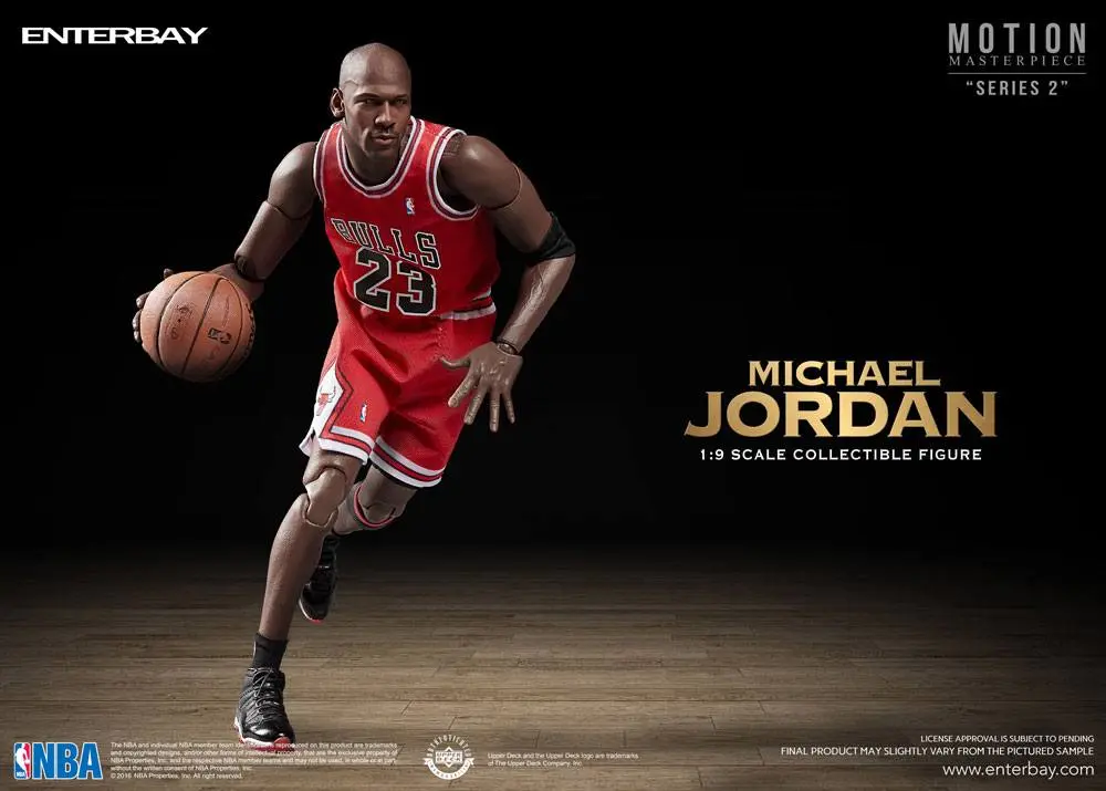 NBA Collection Motion Masterpiece Actionfigur 1/9 Michael Jordan 23 cm product photo