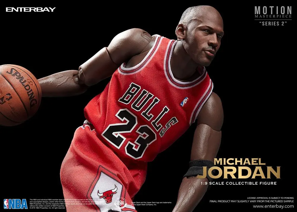 NBA Collection Motion Masterpiece Actionfigur 1/9 Michael Jordan 23 cm product photo