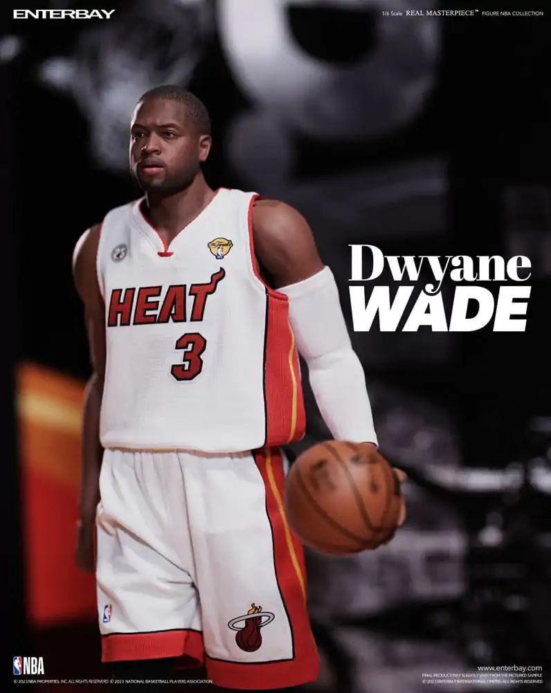 NBA Collection Real Masterpiece Action Figure 1/6 Dwyane Wade 30 cm termékfotó