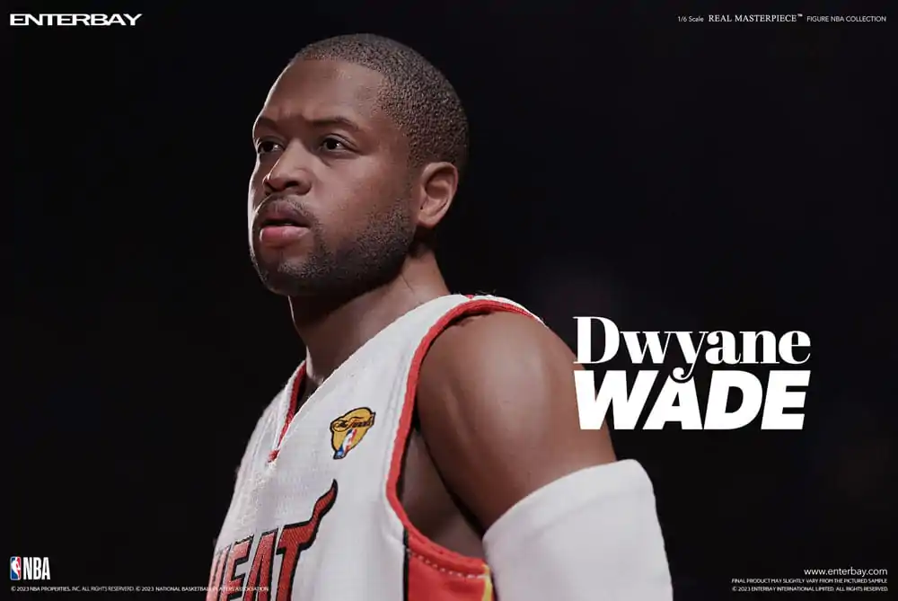 NBA Collection Real Masterpiece Action Figure 1/6 Dwyane Wade 30 cm termékfotó
