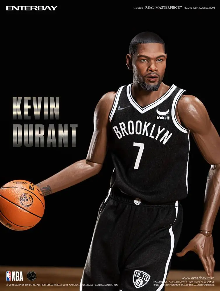 NBA Collection Real Masterpiece Action Figure 1/6 Kevin Durant 33 cm product photo