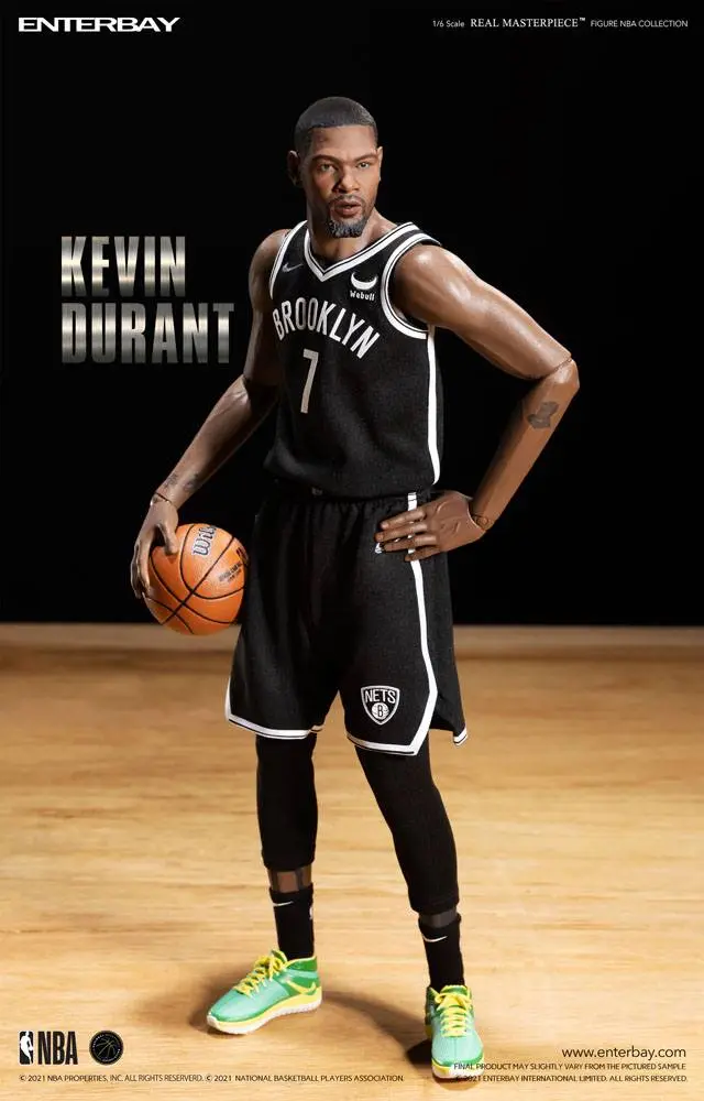 NBA Collection Real Masterpiece Action Figure 1/6 Kevin Durant 33 cm product photo