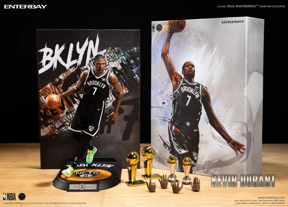 NBA Collection Real Masterpiece Action Figure 1/6 Kevin Durant 33 cm product photo