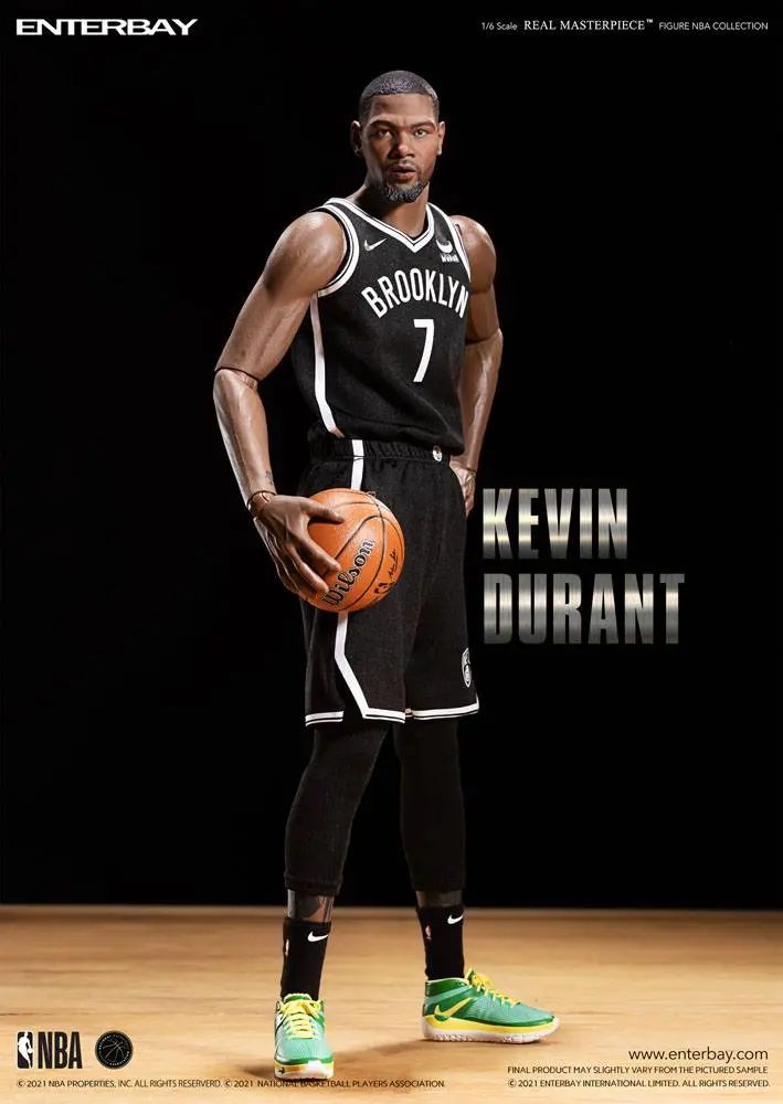 NBA Collection Real Masterpiece Action Figure 1/6 Kevin Durant 33 cm product photo