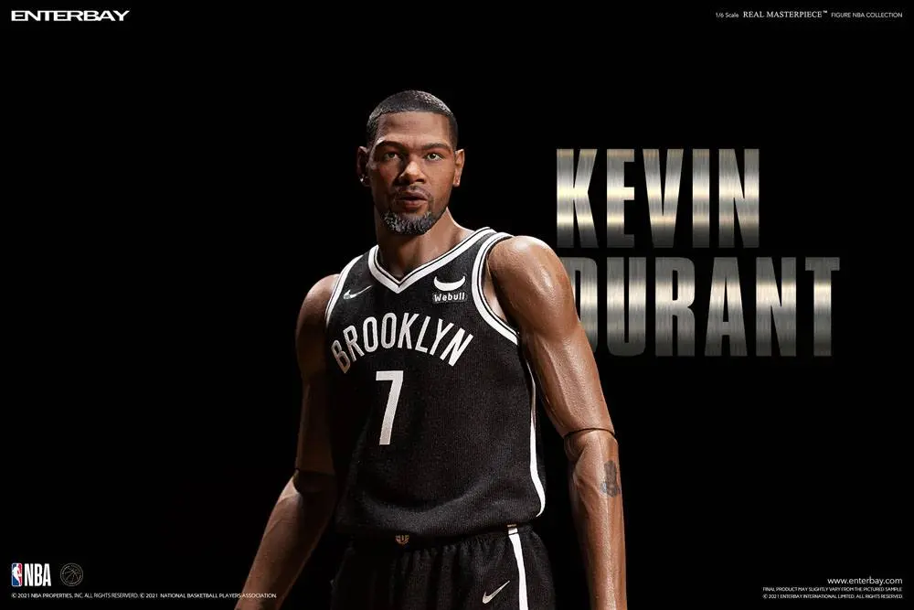 NBA Collection Real Masterpiece Action Figure 1/6 Kevin Durant 33 cm product photo