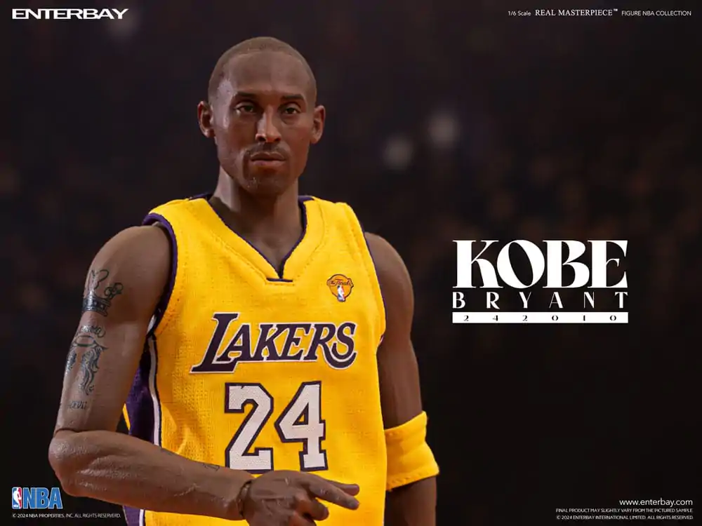 NBA Collection Real Masterpiece Action Figure 1/6 Kobe Bryant 242010 Limited Edtition 30 cm termékfotó