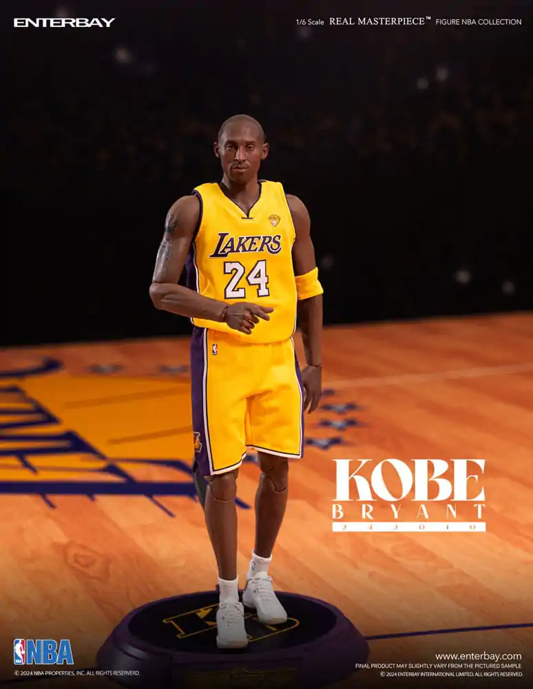 NBA Collection Real Masterpiece Action Figure 1/6 Kobe Bryant 242010 Limited Edtition 30 cm termékfotó