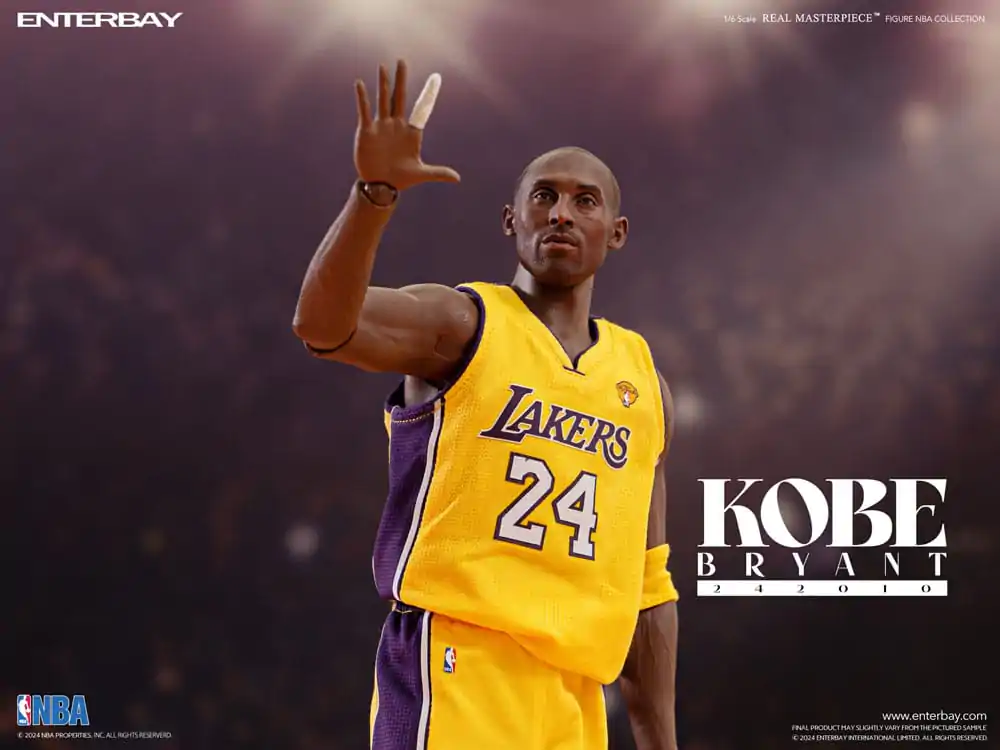 NBA Collection Real Masterpiece Action Figure 1/6 Kobe Bryant 242010 Limited Edtition 30 cm termékfotó