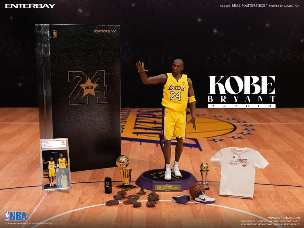 NBA Collection Real Masterpiece Action Figure 1/6 Kobe Bryant 242010 Limited Edtition 30 cm termékfotó