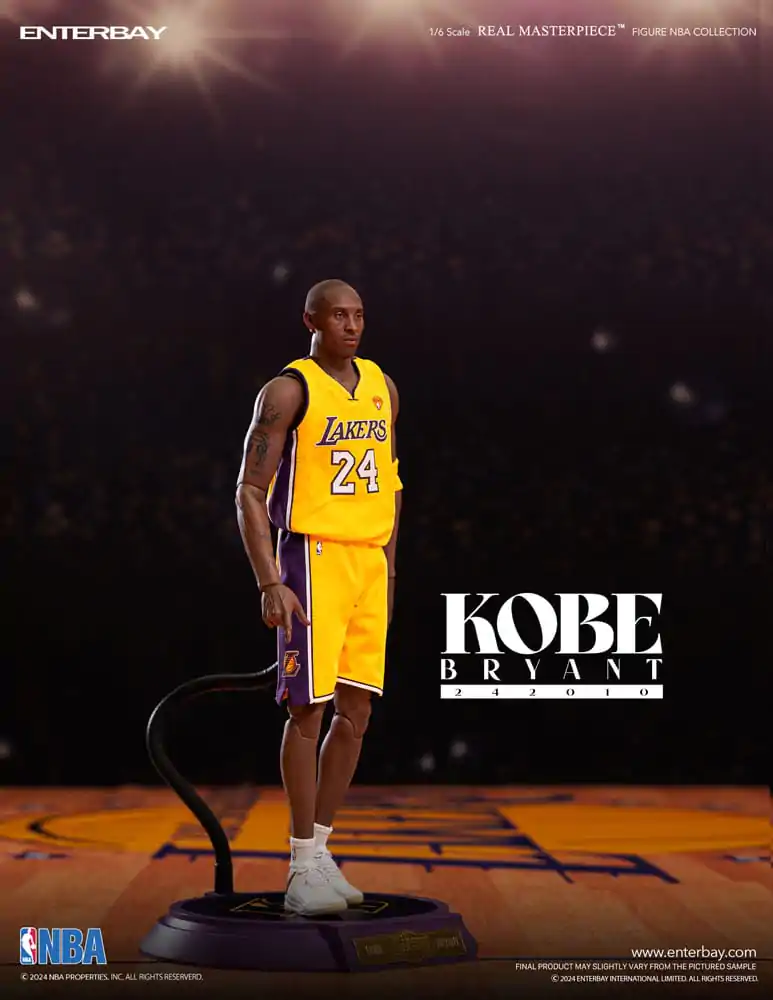 NBA Collection Real Masterpiece Action Figure 1/6 Kobe Bryant 242010 Limited Edtition 30 cm termékfotó