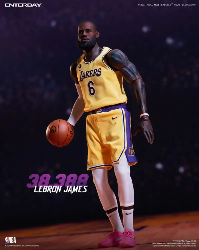NBA Collection Real Masterpiece Action Figure 1/6 Lebron James Special Edition 30 cm termékfotó