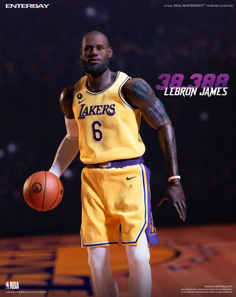 NBA Collection Real Masterpiece Action Figure 1/6 Lebron James Special Edition 30 cm termékfotó