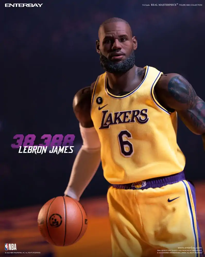 NBA Collection Real Masterpiece Action Figure 1/6 Lebron James Special Edition 30 cm termékfotó