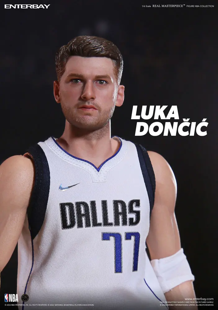 NBA Collection Real Masterpiece Action Figure 1/6 Luka Doncic 30 cm termékfotó