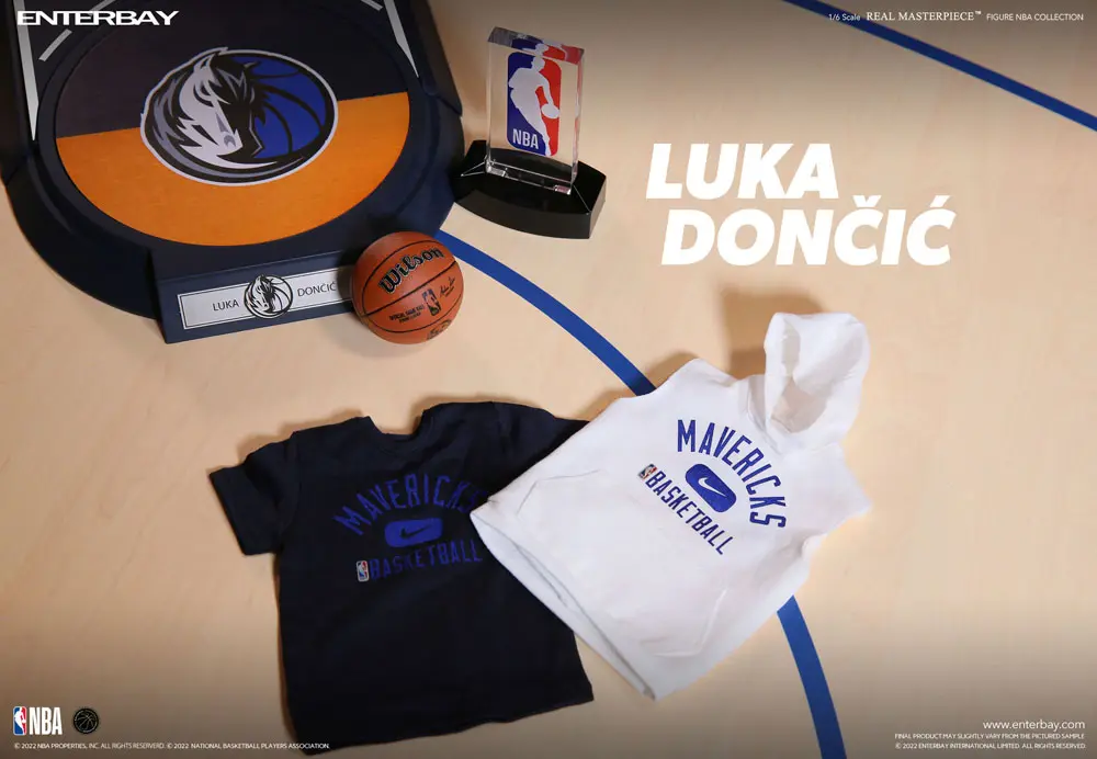 NBA Collection Real Masterpiece Action Figure 1/6 Luka Doncic 30 cm termékfotó