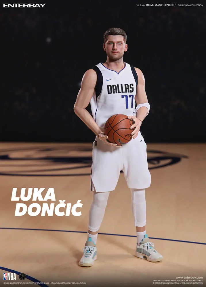 NBA Collection Real Masterpiece Action Figure 1/6 Luka Doncic 30 cm termékfotó