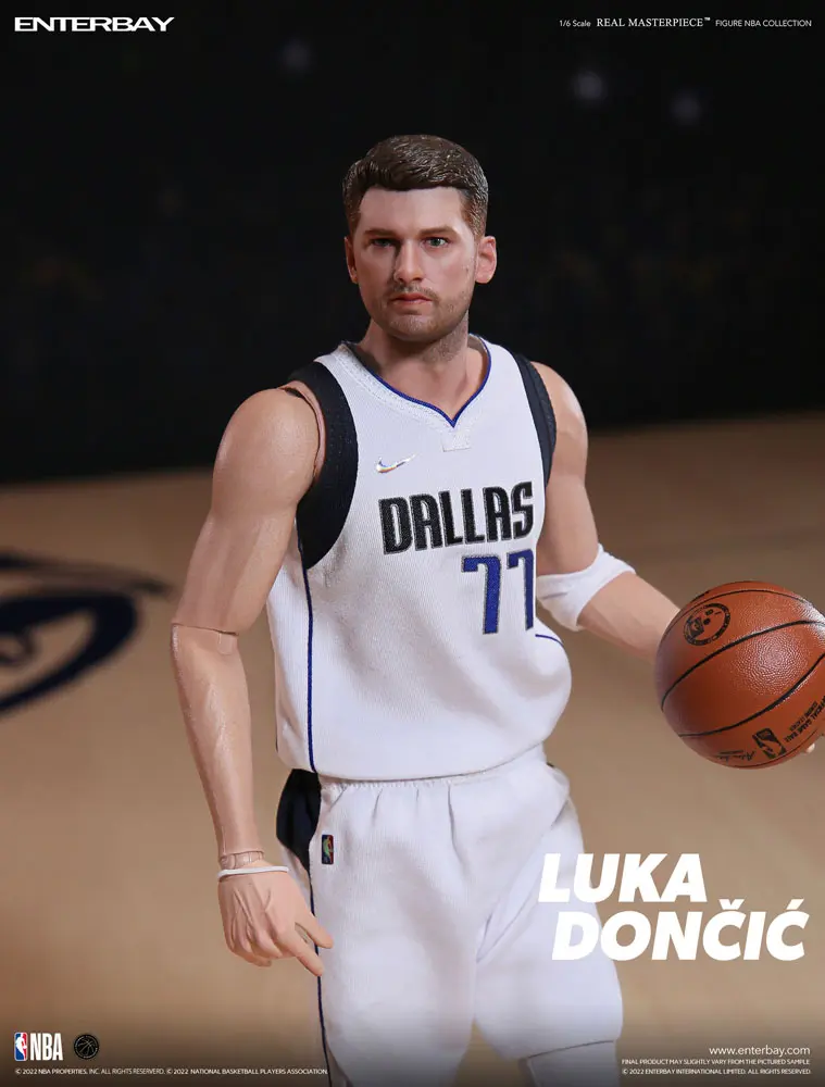 NBA Collection Real Masterpiece Action Figure 1/6 Luka Doncic 30 cm termékfotó