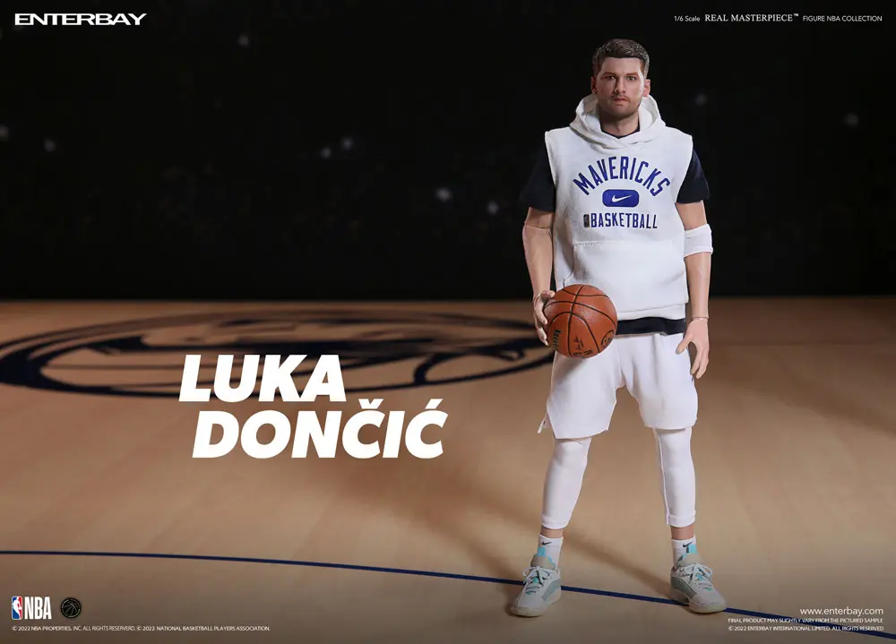 NBA Collection Real Masterpiece Action Figure 1/6 Luka Doncic 30 cm termékfotó